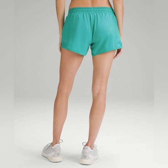 A Lululemon Hotty Hot Low-Rise Lined Short 4" - Picture 2 of 5